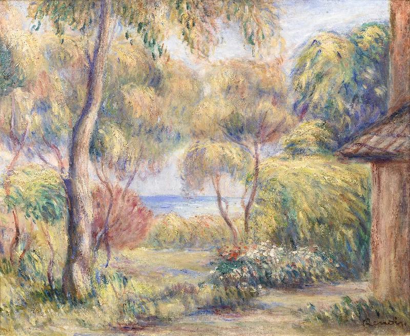 Pierre-Auguste Renoir Paysage a Cagnes china oil painting image
